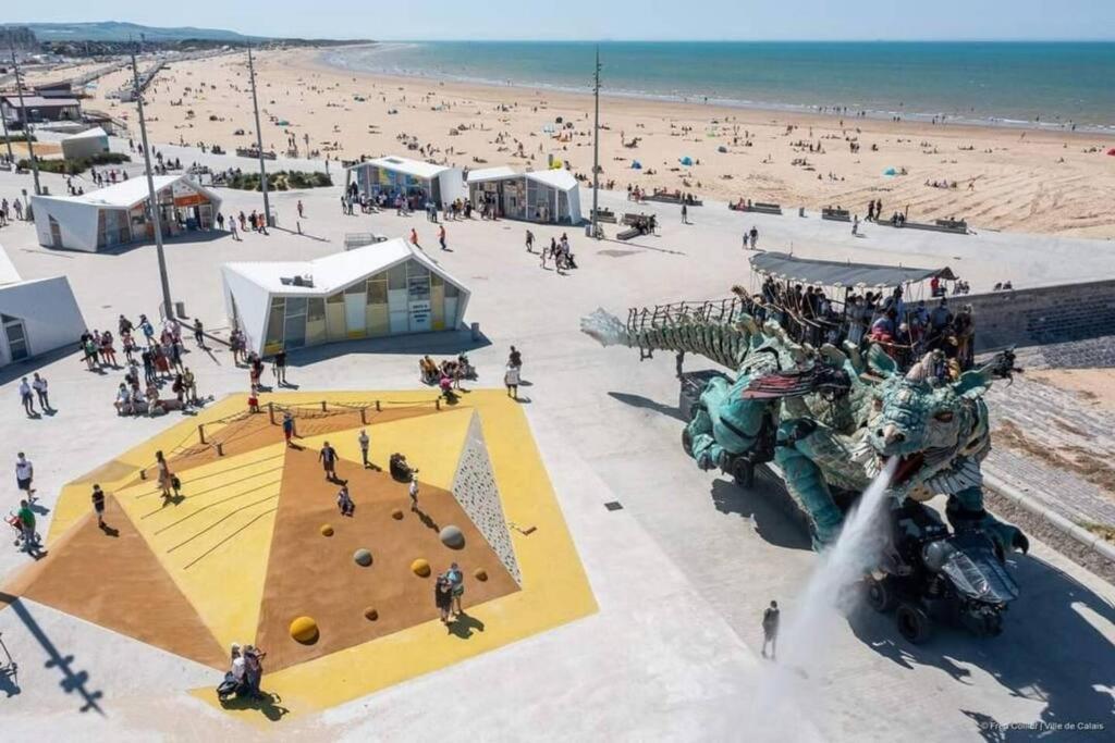 Magnifique Studio Calais Plage Luaran gambar